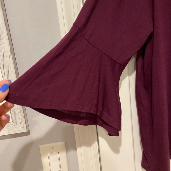 Just My Size Bell Sleeve Pintuck Top – Size 3X - Picture 5 of 10